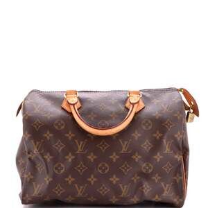 Louis Vuitton Speedy Handbag Canvas 30 #242296L12B